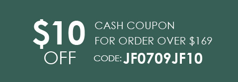 $10 OFF Cash Coupon For Order Over $169