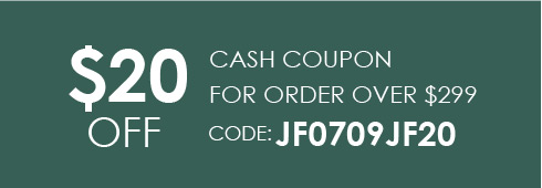 $20 OFF Cash Coupon For Order Over $299
